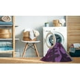 thumbnail image 2 of Ahgly Company Machine Washable Indoor Rectangle Transitional Plum Velvet Purple Area Rugs, 7' x 9', 2 of 7