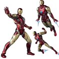 thumbnail image 1 of Marvel Avengers Ironman Action Figures Toys Superhero Iron Man Mk85 Model Doll Collectible Ornaments Gift For Men ChildrenMK-85With Box He Qiyong unisex, 1 of 1