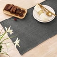 thumbnail image 5 of decorUhome Linen Table Runner, Washable Kitchen Dining Table Decoration for Home Party Decor, Dark Grey, 13 x 90 inch, 5 of 8