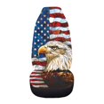 thumbnail image 3 of Uourmeti Eagle USA Flag Car Seat Cover 1 Piece Seat Covers for Cars Durable Anti Fade Suitable for Truck Sedan, 3 of 6