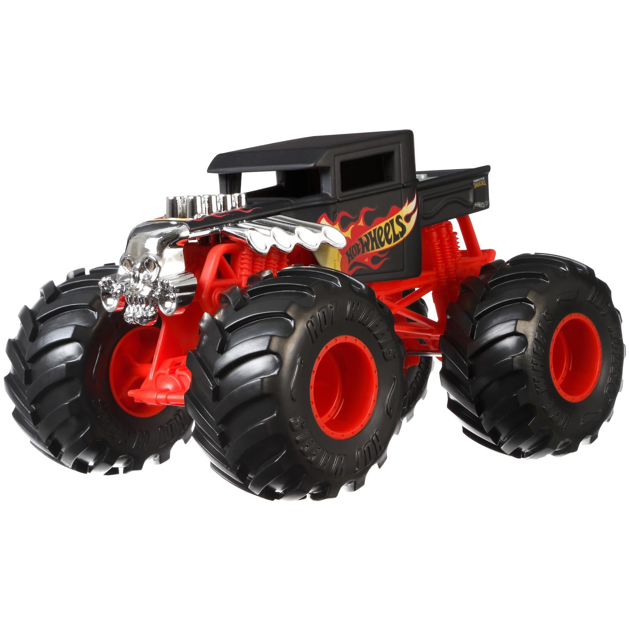 Hot Wheels Monster Trucks Veículo de Brinquedo Pure Muscle Escala 1:24