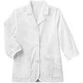 thumbnail image 1 of White Swan Meta Ladies 5 Pocket 29 inch 3/4 Sleeve Stretch Labcoat, 1 of 1