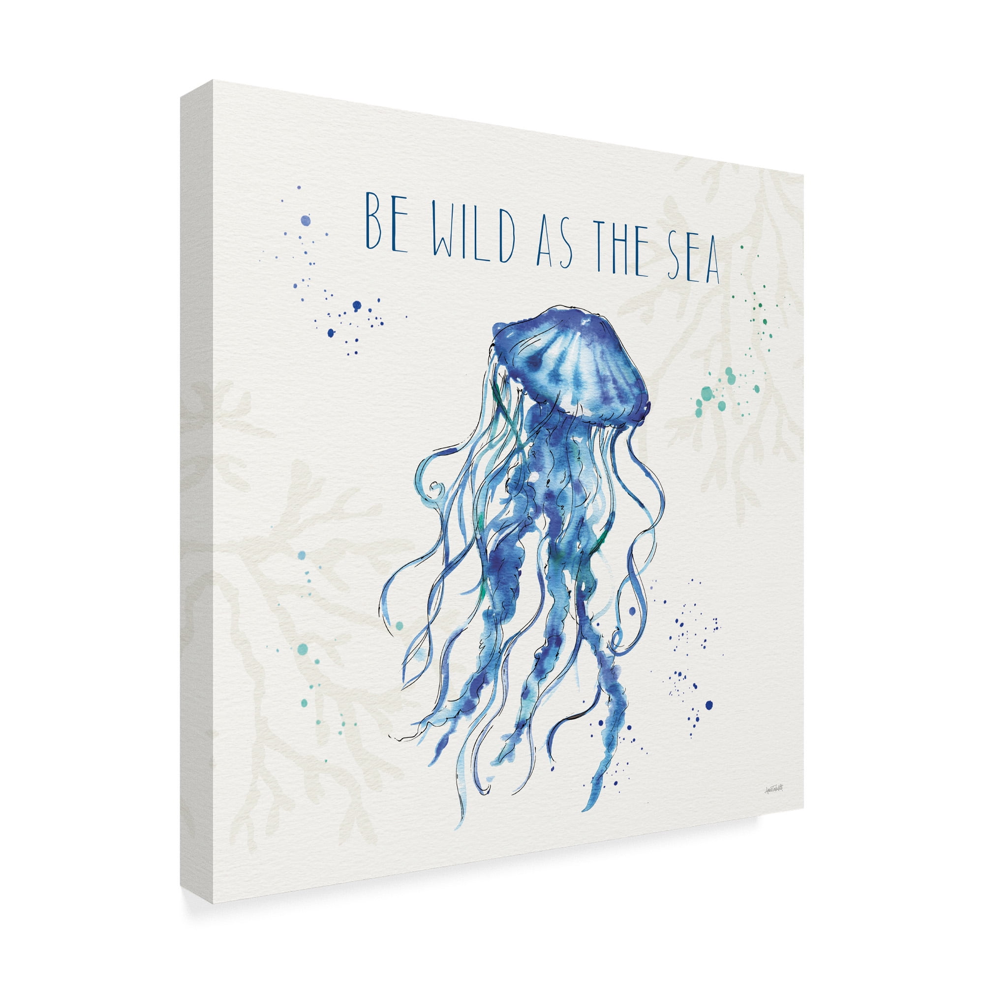Trademark Fine Art 'Deep Sea V' Canvas Art by Anne Tavoletti