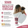 thumbnail image 4 of SOOS Pet Rescue Cream for Dogs and Cats - Natural Dead Sea Mineral Enriched - Fast Absorbing, Reduce Pain - Treatment of Injuries Cuts, Sores, Wounds, Scratches, Damaged Skin - 50ml (2 Pack), 4 of 8