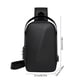 thumbnail image 3 of Bolsa mensajera para ciclismo exterior Bolsa de hombro USB de gran capacidad Poliéster Negro azul gris 12,6x8,27x3,94 pulgadas impermeable Ligera, 3 of 6