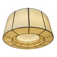 thumbnail image 2 of Meyda 137072 72 in. Cilindro Touro Pendant, Nickel & Bleached Honey Onyx, 2 of 7