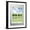 Black Frame, variant on Art.com Modern Residential Window with Lake View Art Print by ilker canikligil, 12" x 16"