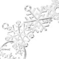 thumbnail image 3 of CIMAXIC christmas 60pcs Snowflake Charms Small Snowflake Charm Christmas Favors Jewelry Making Supplies,0.79"X0.59"X0.04", 3 of 5