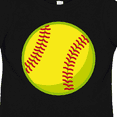 thumbnail image 4 of Inktastic Personalized Softball Boys or Girls Toddler T-Shirt, 4 of 5