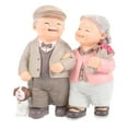 thumbnail image 4 of WRITWAA 1Pcs Romantic Couple Figurine for Collectors Multi Color 13.00X12.50X5.00CM, 4 of 8