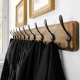 thumbnail image 3 of Rustic Large Coat Rack Wall Mount-38.6'' Long Coat Rack for Wall, Wood Coat Rack Hook, Farmhouse Coat Hanger Wall Mount for Hanging Jacket Coat, 3 of 13