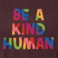thumbnail image 6 of Wild Bobby Be A Kind Human Positive Inspirational Slogan Inspirational/Christian Men Premium Tri Blend Tee, Cardinal, XX-Large, 6 of 6