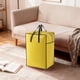 thumbnail image 1 of Bolsa organizadora de gran capacidad para guardar colchas | Plástico amarillo no tejido, plegable, para ropa de cama y mantas, con asas reforzadas y cremallera bidireccional, tallas S/M/L para, 1 of 6
