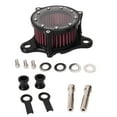 thumbnail image 2 of Motorcycle Intake Air Filter, Less Wear ABS Metal High  Motorcycle Intake Filter Cleaner Complete  For Motorbike, 2 of 8