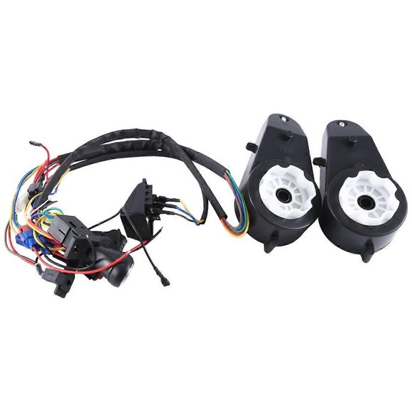 Children Electric Car DIY Modified Wires and Switch Kit, Kids Electric Car 4WD Ride on Toys Accesso