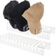 thumbnail image 1 of Perchero para 24 gorras de béisbol, paquete de 2, sin instalación, de acrílico, expositor de sombreros, organizador de sombreros, soporte de sobremesa, transparente, 1 of 6