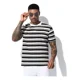 thumbnail image 4 of Playera Manga Corta Raya Fashion Camiseta Hombre Casey Kevin, 4 of 8