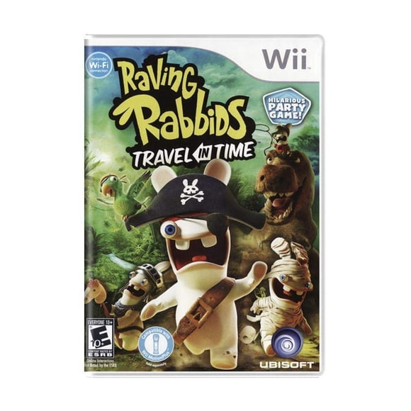 Videojuego Ubisoft Raving Rabbids Viaje en el Tiempo Wii Ubisoft Ubisoft