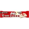KIT KAT® Vanilla Flavored Wafer Snack Size, Candy Bars, .49 oz (10 Count)