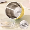 thumbnail image 5 of Stainless Steel Coffee Cup,9 oz Cute Portable Travel Mug with Leakproof Lid & Graphic Printed,Lightweight Tumbler for Office Desk,Daily Commute,Yellow, 5 of 7