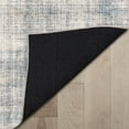 thumbnail image 3 of Well Woven Rio Flatweave Distressed Plaid 5'3" x 7'3" Area Rug Blue Cream, 3 of 7