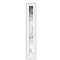 thumbnail image 2 of ArtToFrames 4" x 43" Majestic White Picture Frame, 4x43 inch Silver Wood Poster Frame (WOM-5198),  Pack, 2 of 7