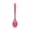 Transparent Red-3pcs, variant on Boliang 3pcs or 6 pcs Small Silicone Spoons, Multicolored Nonstick Kitchen Spoons for Cooking, Baking, Stirring, Heat Resistant, Easy to Clean (Red, Blue, Pink, Orange, Yellow, Green)