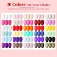 thumbnail image 5 of Saviland 33PCS Gel Nail Polish Kit- Soak-off U V/LED Gel Nail Polish Sets with Base Nail Coat, Glossy & Matte Top Coat, 5 of 7