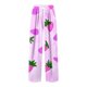 thumbnail image 3 of Pantalones largos para hombre con estampado de cintura elástica y bolsillo con cordón, pantalones largos de poliéster para hombre, 3 of 5