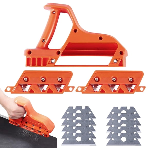 Plasterboard Fast Cutter Plasterboard Edger Precise 45° 60° Gypsum Board Hand Plane With 10 Drywall Edge Chamfer Woodworking Hand Tool Cutting For Drywall Plasterboard