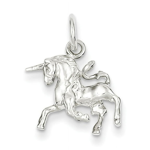 Sterling Silver Unicorn Charm QC920