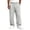 Light Gray, variant on GrmtClth Sweatpants For Men Baggy Wide Leg Barrel Open Bottom Elastic Drawstring Waist Loose Fit Casual Lounge Athletic Straight Pants With Side Pockets Beige L