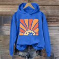 thumbnail image 2 of Wyzesi Plus Chandail en Molleton Imprimé Lever de Soleil Automne et Hiver Sweat à Capuche pour Femmes Plus Chandails en Molleton pour Femmes X Overd Rose Chandails en Molleton Manches Longues Femmes, 2 of 3