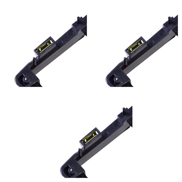 Soporte de la Base de la Cubierta del Interruptor Scienceny para Golf MK4 1998-2004 Negro 3piezas