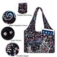 thumbnail image 5 of HAWEE Diaper Tote Bag Organizer for Women Zip-top Multi Pockets Shoulder Purse with Wet Umbrella Pocket and Laptop Sleeve, Paisley, 5 of 7