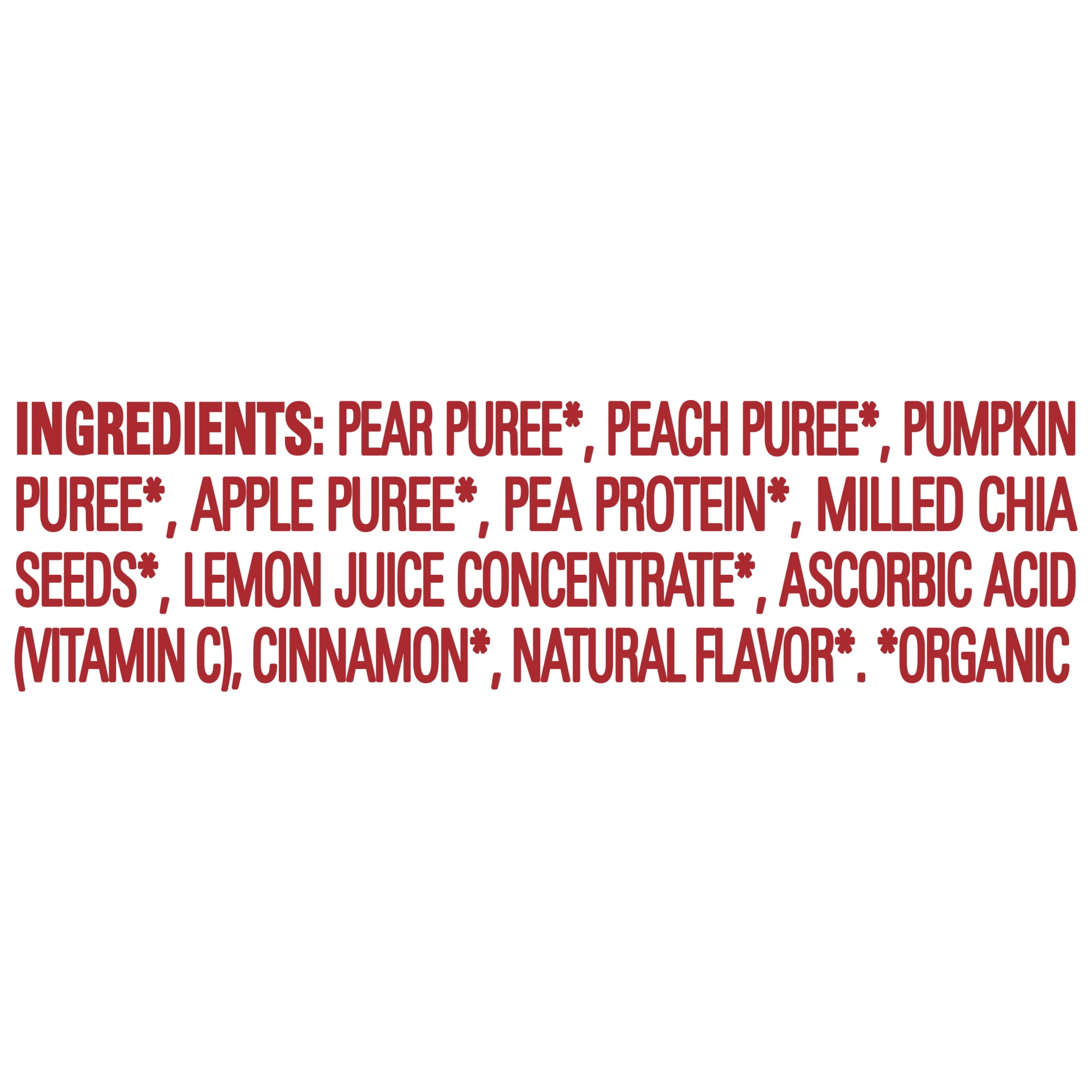 Happt Tot Organics Stage 4 Baby Food Pouch, Gluten Free, Vegan Snack, Fiber & Protein Fruit & Veggie Puree, Apples, Peaches, Pumpkin & Cinnamon, 4 oz.