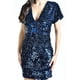 thumbnail image 5 of Vestido de lentejuela Roman Fashion /Juvenil, 2464 (Azul marino) azul marino CH, 5 of 6