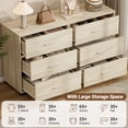 thumbnail image 6 of Homieasy 3-Drawer Wood Closet Organizer System - Multi-Functional Storage for Bedroom, Nightstand or End Table, 6 of 8