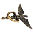 thumbnail image 1 of OULII Eagle Head Shape Door Knocker Zinc Alloy Multi Retro Design 1 PCS, 1 of 8