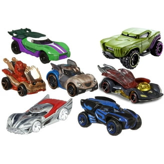 Hot Wheels - Set of 6 MARVEL CHARACTER CARS 2023 MIX 5 - Walmart.com
