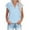 Sky Blue, variant on Otaozi Spring Summer Tops For Women 2025 Womens Tops Dressy Casual Summer 3/4 Sleeves Petite Blouses For Women 3/4 Sleeve Women'S Clothing Plus Size Summer