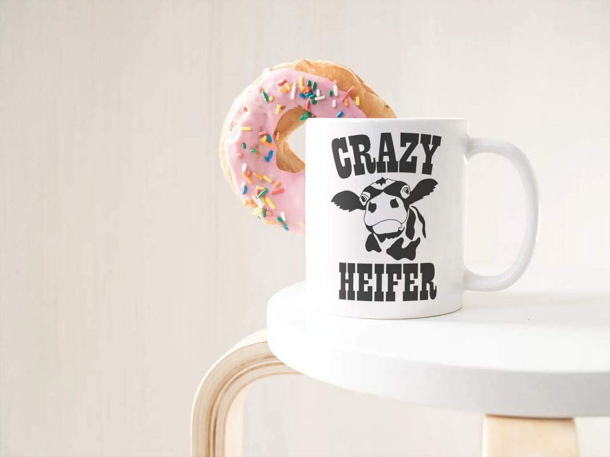 15 oz Extra Large Coffee Mug - Not Today Heifer – Candlelit Desserts