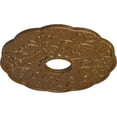 thumbnail image 3 of Ekena Millwork 17 7/8"OD x 3 7/8"ID x 1"P Terrones Butterfly Ceiling Medallion (Fits Canopies up to 3 7/8"), Hand-Painted Smokey Topaz Crackle, 3 of 6