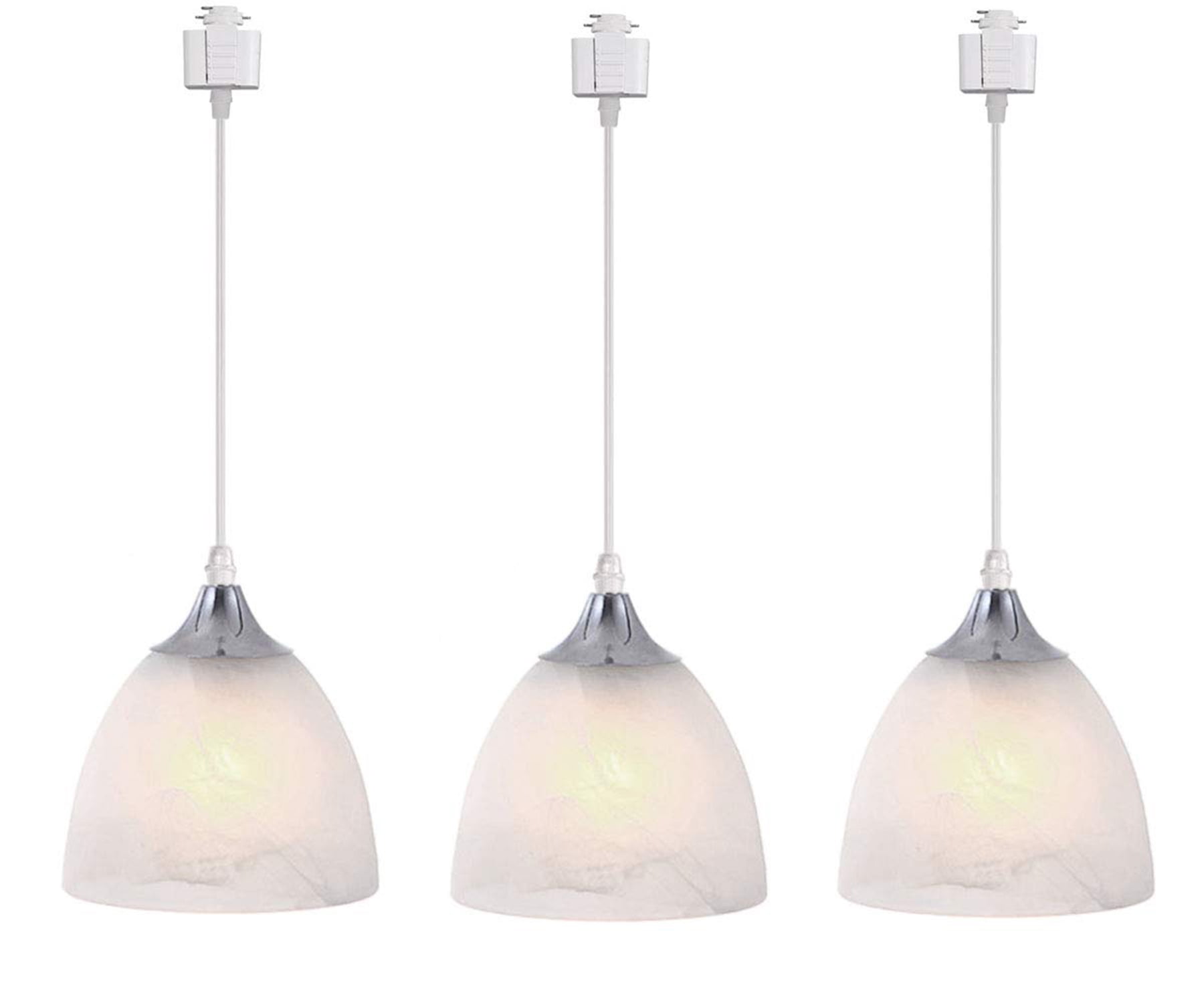 Kiven HType Track Light, Dimmable Track Mount Pendant Lighting