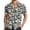 Light Green, variant on European Beach Men Comfortable Loose Sports Foreign Trade Business Casual Collar Button Open Shirt Short Sleeve Shirt Anime Tee Shirts Men