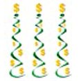 thumbnail image 3 of Beistle - 50064 - Tourbillons de Signe d'Argent - Pack de 6, 3 of 4