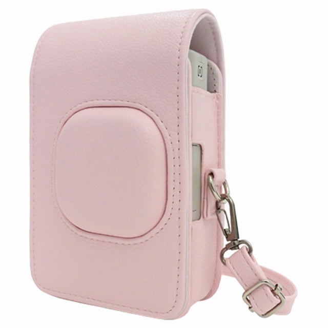 PU Leather Storage Case for mini liplay+ Camera, Magnetic Closure Protective Bag with Adjustable Shoulder Strap, Multi-Color Options