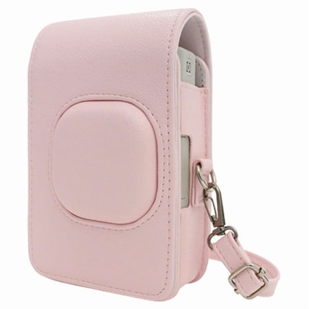Carrying Case for Mini Liplay+ Instant Camera Protective Case Leather Portable Bag Cover with Adjustable Shoulder Strap &Magnetic Closure