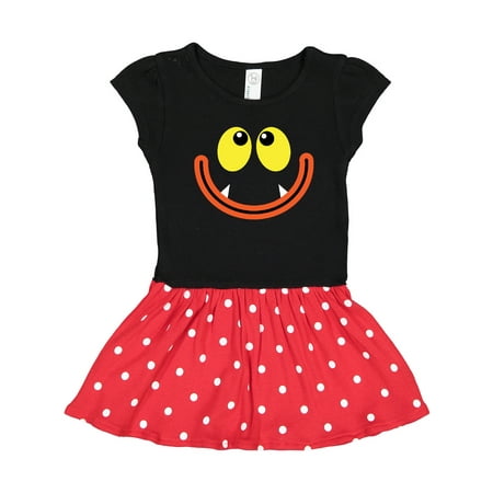 

Inktastic Monster Face Gift Toddler Girl Dress