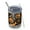 Halloween Spider Bat, variant on 12oz Tumblers Halloween Skeletons and Pumpkins Vacuum Insulated Stainless Steel Travel Tumbler Cups Mug with Lid and Straw for Beer,Coffee,Beverages with Cleaning Brush for Cold & Hot Drinks